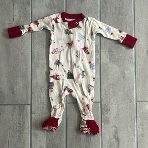 Burts Bees Baby Baby Organic Cotton Winter Hat Footed Pajama 0-3 Months